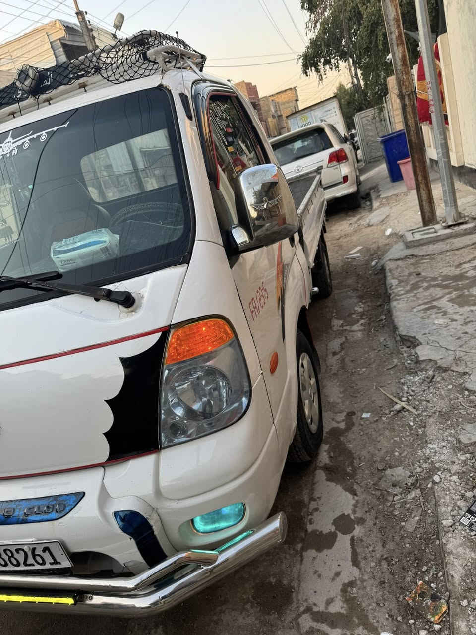 سلام عليكم سياره بنكو موديل 2006
رقم بغداد نكليزي سيارة حداده كلهه نضيفه ***********
