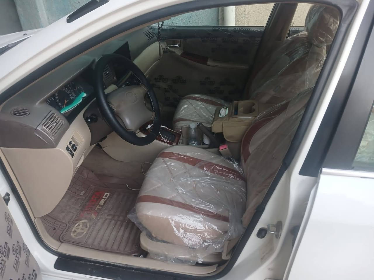 كورلا 2007 نضافه فول مكينه كارتون ٤ قطع صبغ ابيع حزام مكفوله من ضربه صدر جديد تخم تاير جديد مكاني بغداد الشهداء العبيدي *********** لسعر /93/ وبيهة مجال
