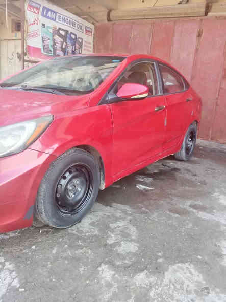 للبيع اكسنت مديل 13سعر85وبي مجال مكان حي اور مقابيل حسينة المصطفى سيارة حادثهة بنيد وجاملغ لا لغد شاصي محرك1600 رقم ‏‪***********‬‏
