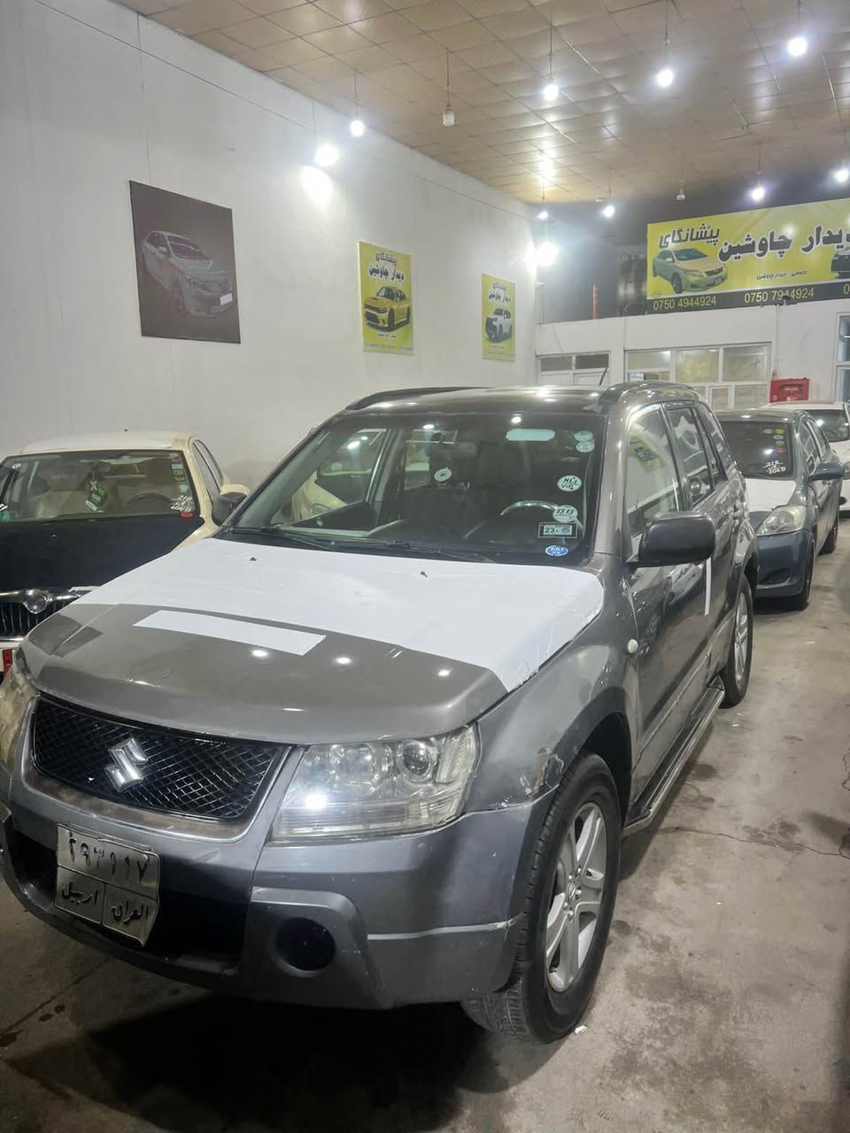 سازوکی ٢٠٠٧
سەیارەکە زۆر خاوێنە 
دەبڵ ئەکسلە 
کوشین هیتەر 
جام کارەبایە 
گێڕ تۆماتیکە 
سەیارەکە بۆیاغ ١ پارچەی هەیە 
سعری ٦٦ وەرەقە و مەجال گۆڕینەوەش دەکەم ئەگەر بە دڵم بێت 
*********** أربيل, العراق
