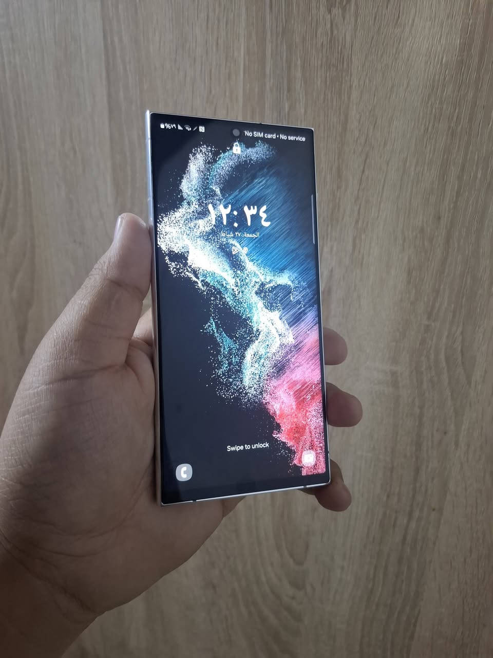 S22 الترا
ذاكرة 256
جهاز امريكي
لغة الضبط نص انكليزي ااونص عربي
مستبدل شاشة وسط
بصمة وجه شغاله بصمه اصبع واكفه 
السعر 270
مكاني بغداد الشعب او اعظمية
***********
