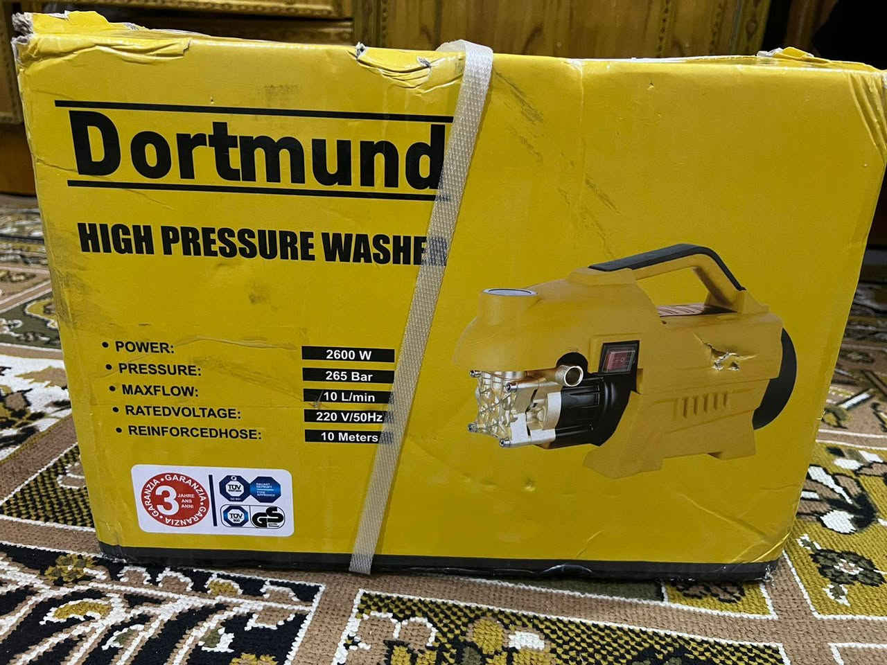 ‏***********واتساب ✅ ملف نحاس أصلي
✅ 2600 واط حقيقي
✅+ام العداد 
✅ ضغط 265 بار
✅ ضد الماء
✅ ملحقات كاملة مثل ما موضح بالفيديو:
🔹 صونده 10 متر مسلح كتان من الداخل . مسدس . بطل رغوه . توصيلات صونده وفلتر . صونده تيست
💰 كل هذا بسعر ٤٥,000 دينار فقط 
رقم و عنوان للحجز
