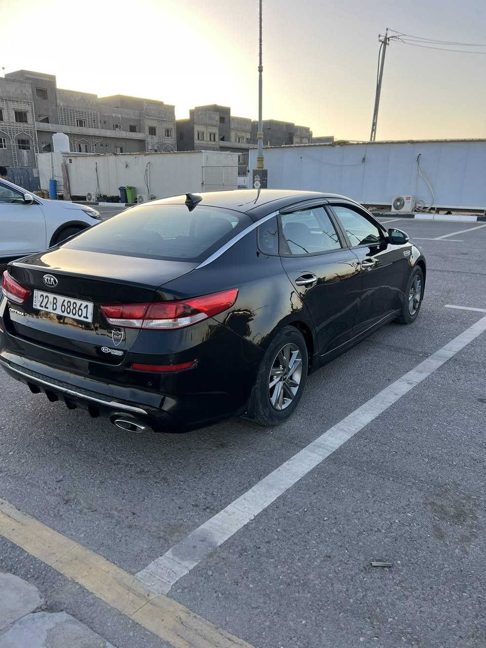 السلام عليكم
كيا اوبتما 2019 
بدون صبغ بدون ايرباك
  رقم اربيل الدولي بااسم ولد بكربلاء تحويل مباشر
مواصفات النص بصمه رادار جانبي 
رادار امامي صور الحادث موضحه بالمنشور بجم كبس 
بيه بارد مكانين مكينه ٢٤٠٠ ماشيه ٦٦ الف 
السعر (133 وبيه مجال بسيط جدا)
مكاني كربلاء للاستفسار ***********
