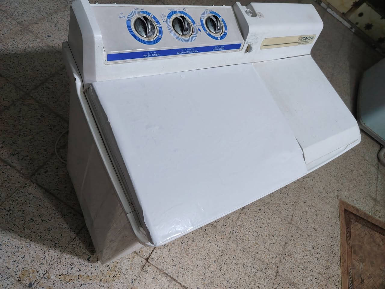 للبيع غساله نوع هيتاشي الأصلي نظيفه ماطوراته الأصليه وكله شغاله غسل تجفيف تصريف ماء تمام وعلى الفحص وبيه ضمان سعره 70 الف في نركز مدينة الخله خي الزهراء قرب مجسر الام موبايل ***********
