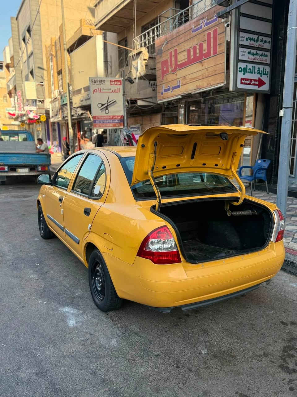 سلام عليكم طيبة للبيع مديل16 مكفولة من القطرة الصبغ فقط تكحيل مكانين بيه بارد جاملغ وباب شي خفيف السيارة تبريد ثلج حماوة فوك الربع بشوية السيارة جاهزة على اخر حباية تخم تاير جديد صدر امامي خلفي جديد كير مكينة مكفول السعر 48 وبيه مجال شي بصيط للاستفسار ***********
