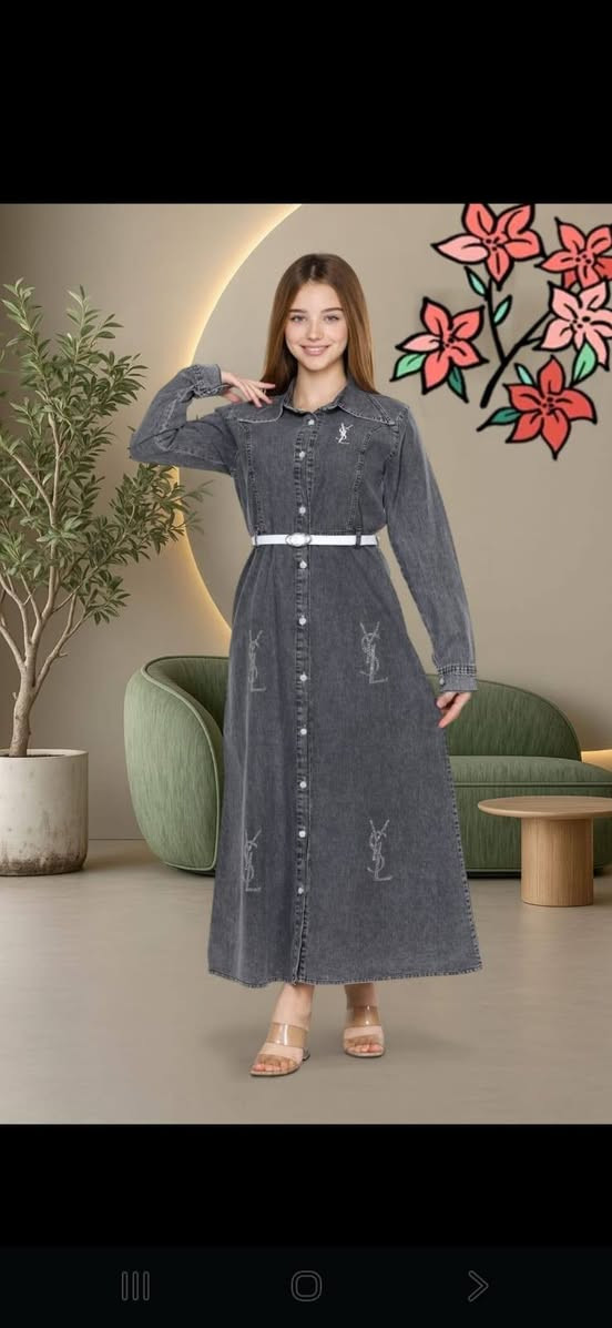 فستان جینز محیر 💖💖
قیاسات والوان 💛💙


**إذا كنت صاحب هذا الإعلان وتريد حذفه لأي سبب، رجاءا أرسل رسالة إلى الدعم الفني**