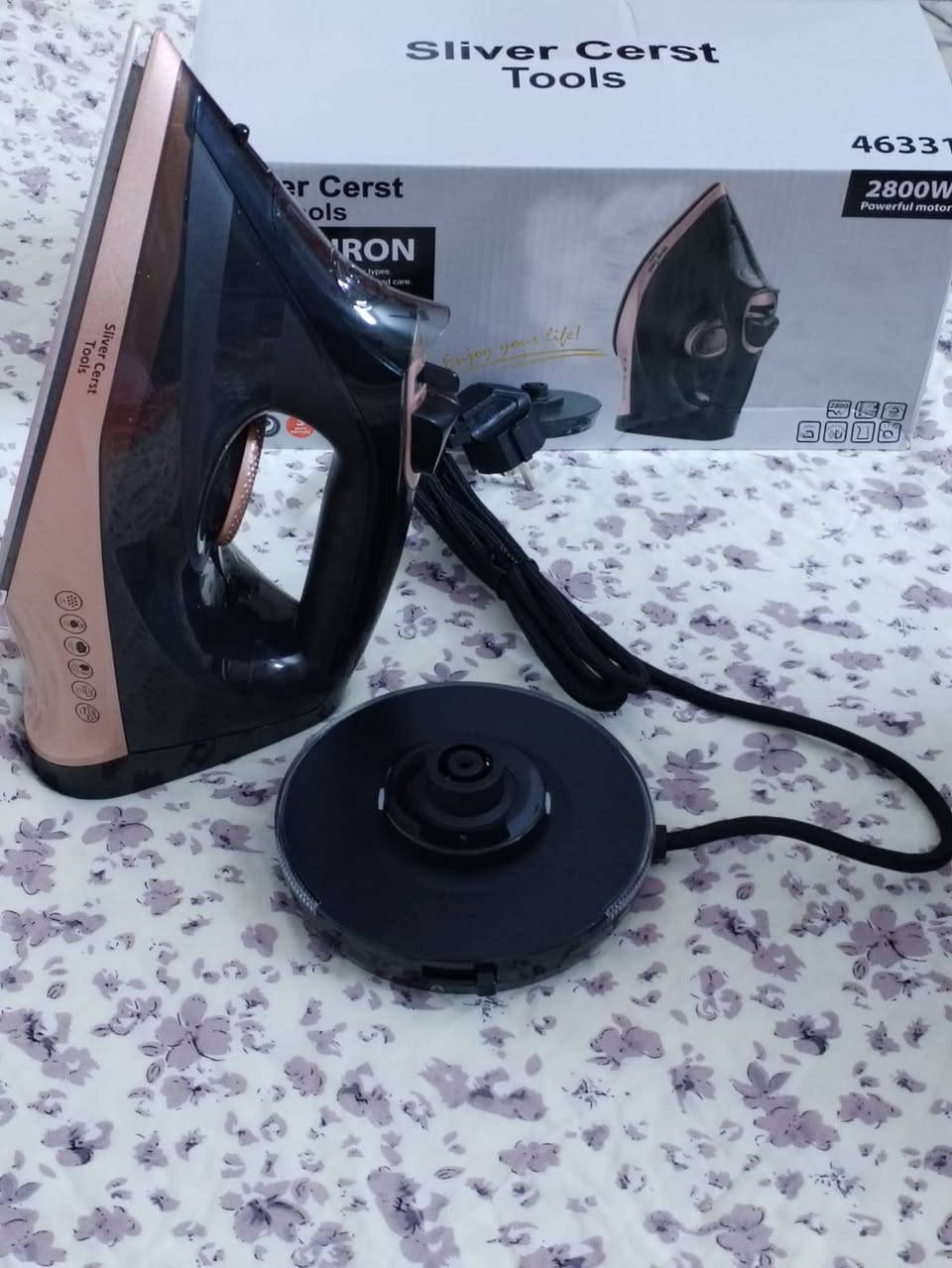 عرض خاص ما يتفوّت 💥
أوتي / مكواة بخار SilverCrest 🌟
كيّ سريع ونتيجة مرتبة من أول مرة 👔✨
قاعدة سيراميك ضد الحرق 🔥
وايرلس لراحة أكثر
قوة 2800W وبخار قوي يشيل أصعب التجاعيد 💨
السعر: 25 الف فقط 😉 توصيل مجاني 
العرض لفترة محدودة ⏰ احجز هسه! المحاويل, بابل


**إذا كنت صاحب هذا الإعلان وتريد حذفه لأي سبب، رجاءا أرسل رسالة إلى الدعم الفني**