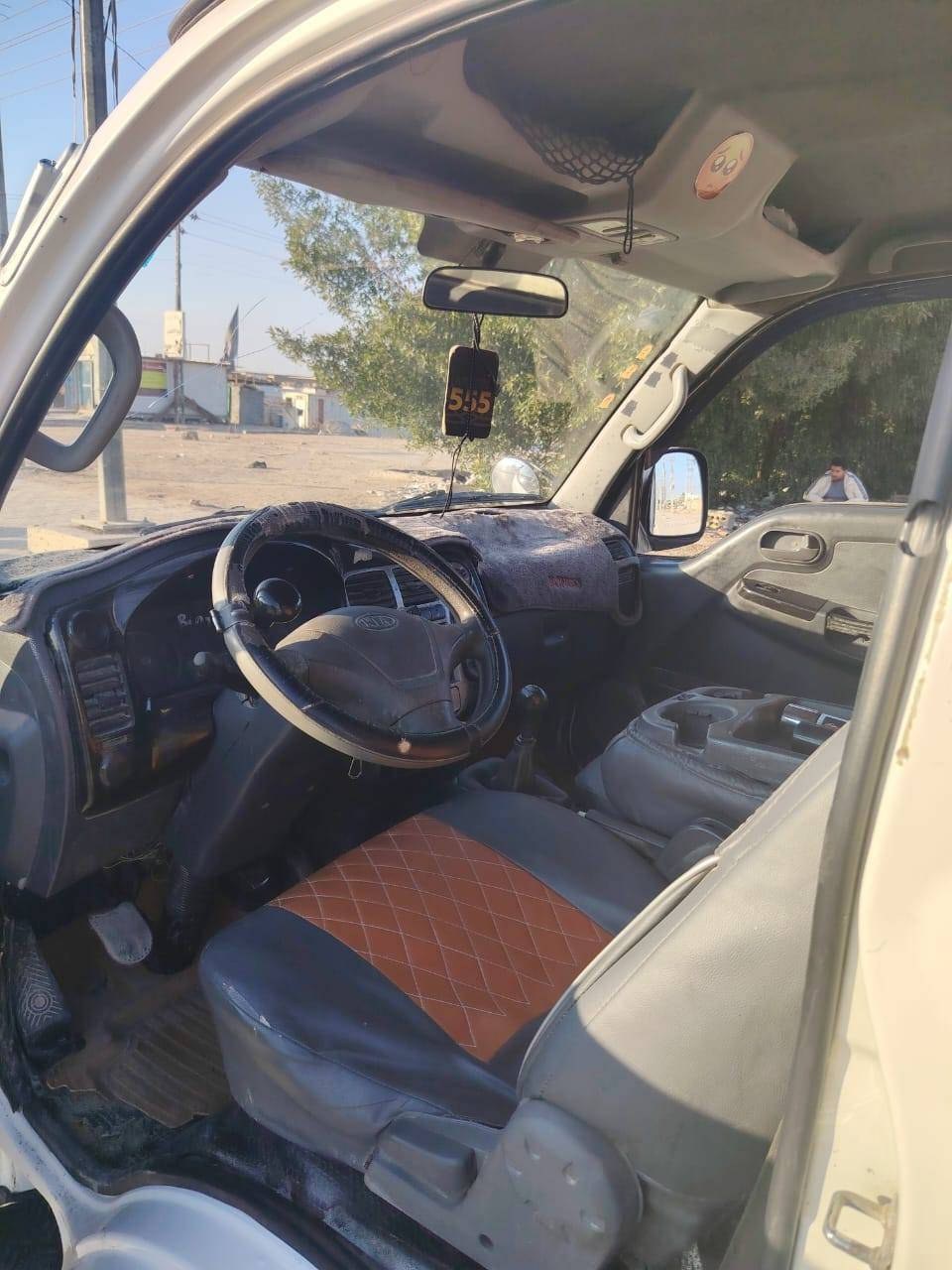 سلام عليكم كيا براد مديل 2010. مسكر سياره جاهزه.
مكفوله  من ضربه مكينه كير تبريد كهراىيات كلها جديده
سياره حلوه مال جناي رقم بابل انكليزي بسمي
سعر 115 بيها مجال بصيط غير متواجد ع فيس
رقم الهاتف *********** مكاني كربلاء
