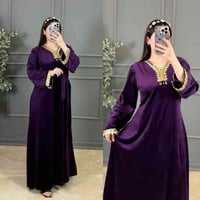 دشداشه نسائيه • خامة قديفة • مقاسات M-L-XL-2XL