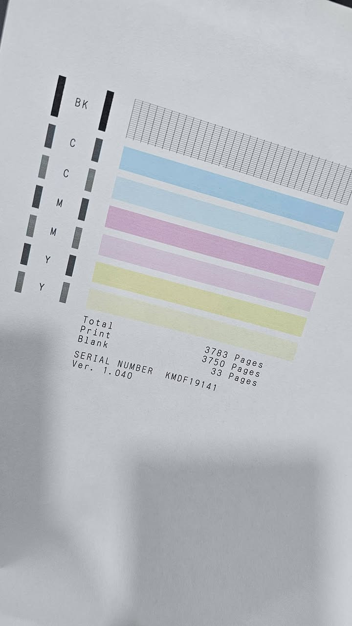 السلام عليكم
طــــابعة كانون canon G6040
حقن خارجي عدادها 3الاف بعدهي ع وضع السركة 
سكنــر واستنساخ وطباعة 
ملون وعادي 
وايفاي من الموبايل مباشر 
طباعة وجهين تلقائي للملازم  
تسحب صور  بدقة  4800×2400
 طابعة عملية وخدمية جدا
  مجرين للورق خلفي وامامي 
بقية التفاصيل بالصور 
خدمية للملازم والطلاب والمكاتب والاستخدام الشخصي والدوائر الحكومية 

السعر 190 توصيل متوفر لكل المحافظات


**إذا كنت صاحب هذا الإعلان وتريد حذفه لأي سبب، رجاءا أرسل رسالة إلى الدعم الفني**