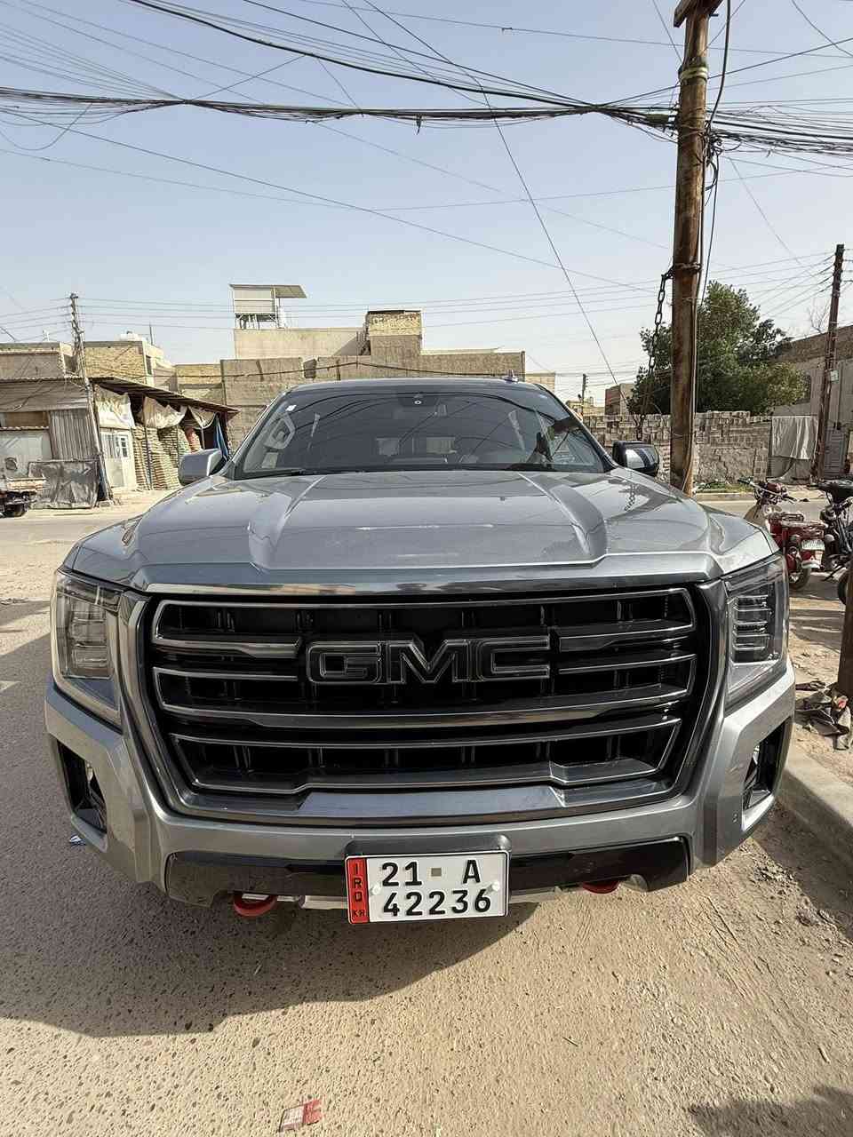 GMC
موديل 2023

ماشية  25 الف ميل

رقم اربيل باسمي تحويل ثاني يوم 

سيارة لا مسجلة خط ولا مشتغلة على خط 

وحتة ما مشت ب عراق هواي مجرد رقمتها من اربيل ورجعت

سيارة جديدة خير من الله 

ملاحضة مبدل كشنات النص متصل بلادي نفس الون 

ملاحضة صور الحادث مرفقة في المنشور 

سيارة مبدل بابتين جهة صدر والي وره اصلي نفس الون 

وصفحه السائق معمرة كلها ع بي دي آر 

سيارة قطرة صبغ مابيها 

مواصفات AT4

معروفها مواصفاتها ميحتاج اشرح 

اعادة النشر سبب وعود كاذبة

رقم الاستفسار ***********
