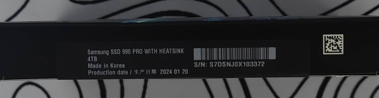 للبيع هارد SSD نوع M.2 الجيل الرابع الاصدار 990 pro من شركة سامسونج . اصلي وجديد غير مستخدم كبس . المنشأ كوري . حجم 4 T.B . السرعة 7450 بالثانية . الوجبة القديمة انتاج 2024 يعني مو كوبي . يحتوي على معدن لتشتت الحرارة . السعر على الخاص


**إذا كنت صاحب هذا الإعلان وتريد حذفه لأي سبب، رجاءا أرسل رسالة إلى الدعم الفني**