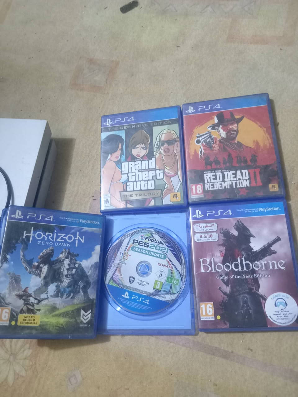 السلام عليكم
بلي فور فات
2 يد تحكم
5 العاب (وهورايزن زيرو دون، بلدبورن، وريماستر ثلاثيه كراند، ريديد ٢،بيس ٢٠٢١)
السعر ٢٧٠ الف وبي مجال للشراي
التواصل واتس
***********
