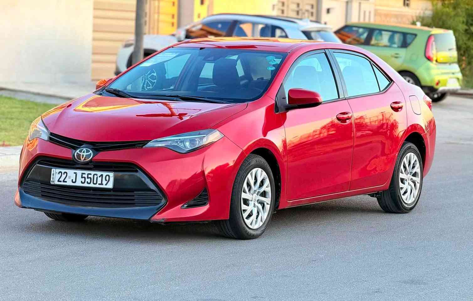 السلام عليكم 
كورلا 2018 LE
وارد امريكي 
بدون ارباك 
ماشيه 95
حجر رادار بلادي 
الرقم : اربيل بسمي تحول او وكاله 
الضرر : قطعتين صبغ بدون دواخل 
السعر : 124 
المكان : بغداد / الصليخ 600
اللاستفسار : ***********
