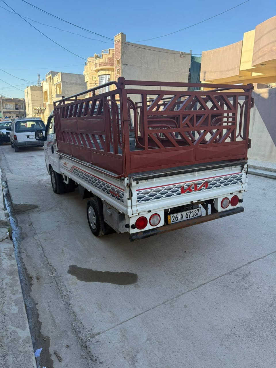 السلام عليكم ورحمة الله وبركاته
كيا حمل موديل 2019 رقم صلاح الدين بسمي حصه كاز طخم تايرات مكفوله من كل شي مكينه خير من الله العنوان الموصل
للتواصل ***********
