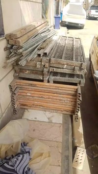 6 اقفاص للبيع العرض متر لارتفاع مترين مع درابين الطول اربع امتار نضيفا...