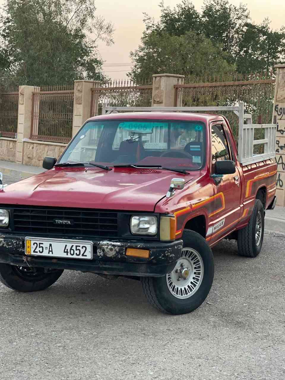 بسم الله بةناوي خوا ***********سيارة بيكاب 1985كير محرك بشرط مابي لا صرف و لا بخار و مابي دينار مصرف الون احمر رقم سنوية جديد بسمي لل 2030تحويل بشرط ثاني يوم سعر 👈36👉مجال الطيبين داقووق رقم *********** دكوك, كركوك
