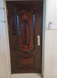 باب غرف فندقي • باب حديد • مع قفل