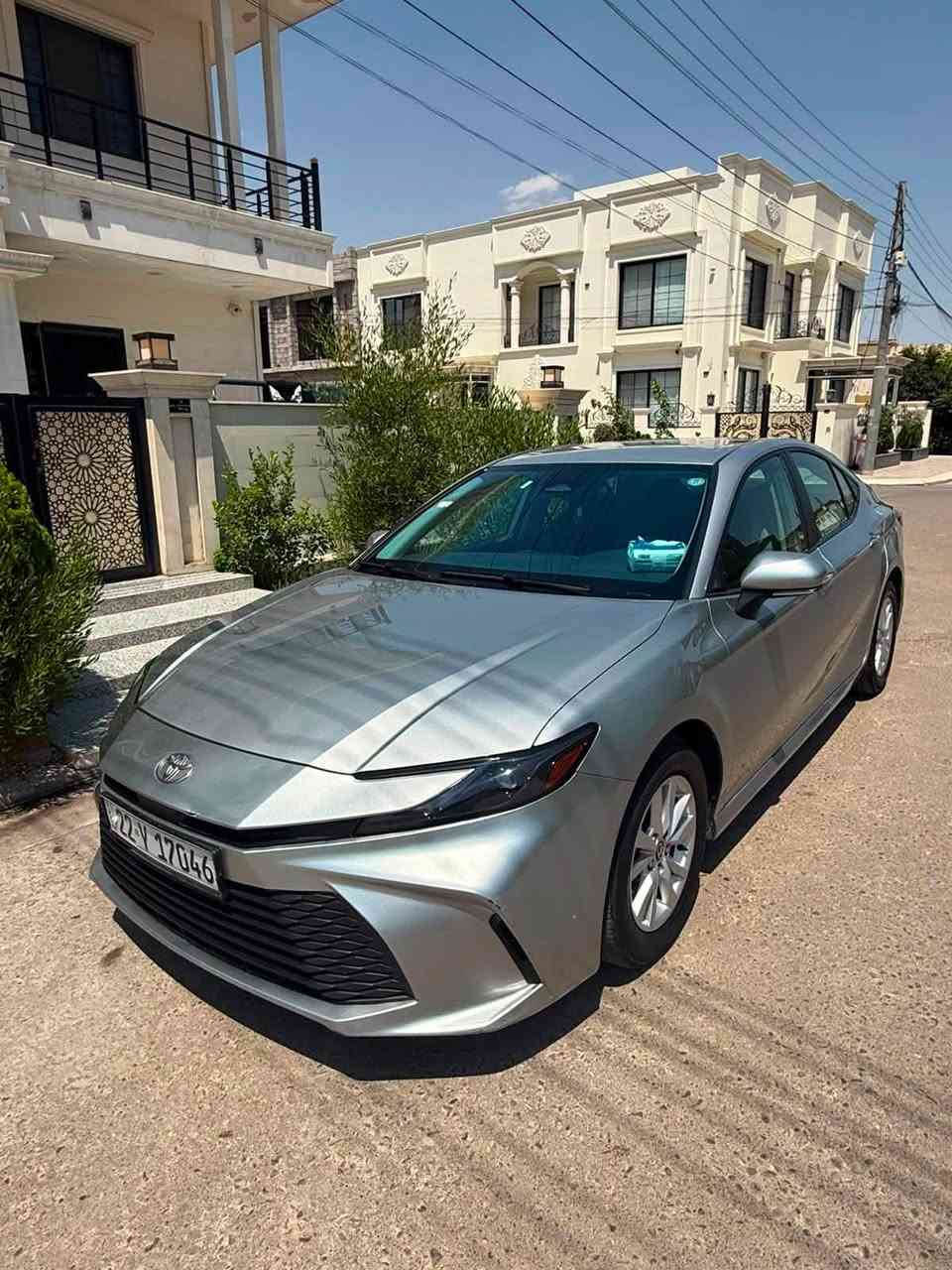 كامري موديل 2025سياره بحالة الوكاله زيرو فقط جاملغ سونار موجود وصور حادث موجوده سعر 220
مكان اربيل ***********
