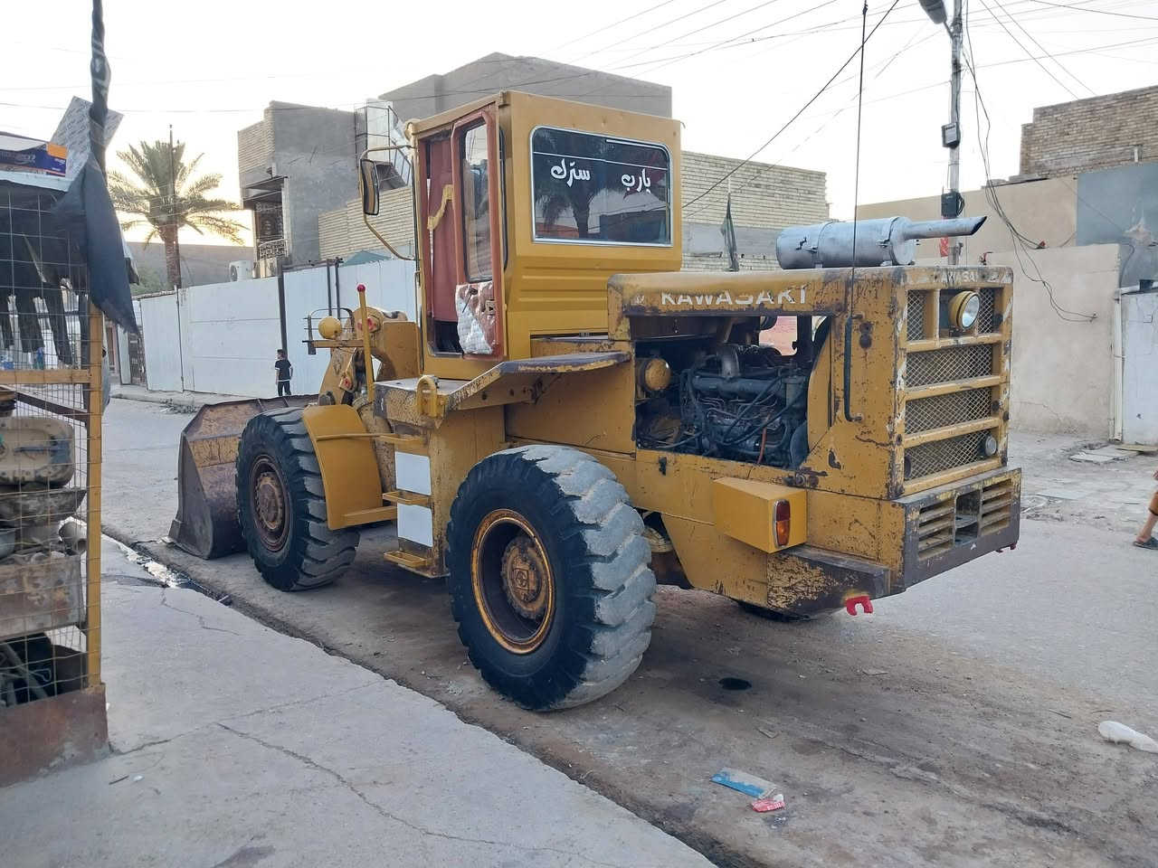 شفل اللبيع كاوسكي موديل ٨٣ رقم بغداد اصفر *********** ***********
