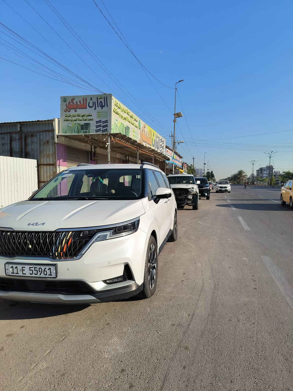 Kia Carnival 2023
المسافه المقطوعه/36الف

الضرر : بدون صبخ 
#مواصفات

1.شاشه 
2.كاميرا360
3.بصمه
4. نظام ايكو + سبورت
5.ويل كب 
6. تشغيل عن بعد
7.حساسات خلفي امامي
.لايتات لد
10.لايتات زنون
11.بكلايتات لد
.رادارات 360
.ثلاث قطع تبريد
.هندبريك بصمه
.تحديد مسار
.كشنات تدفئة تبريد 4كشنات
رقم بغداد

تفاصيل اكثر هذا رقمي ***********
