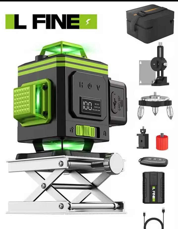 جهاز ليزر أخضر عالي الدقه 4D يستخدم للبناء والنجاره والحداده وجميع اعمل الإنشائية وغيرها متعدد الاستخدام  مع جهاز تحكم عن بعد كامل الملحقات مع جنطه نسيجيه جديد بالكارتون شحن مع اثنان بطاريه لثيوم السعر والتفاصيل على الخاص


**إذا كنت صاحب هذا الإعلان وتريد حذفه لأي سبب، رجاءا أرسل رسالة إلى الدعم الفني**