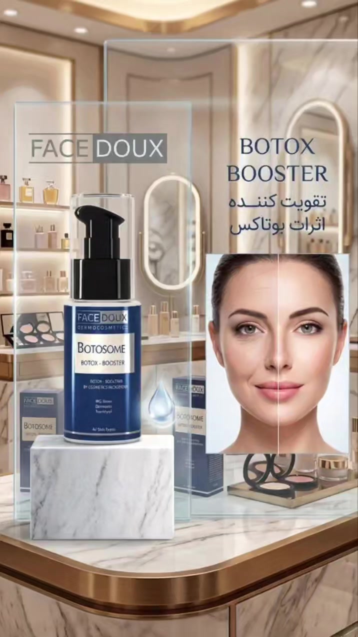✨ ودّعي علامات الإرهاق… واستقبلي بشرة أكثر شباباً وإشراقاً! ✨

💙 BOTOSOME Botox Booster… السر الجديد لبشرة تبدو أكثر نعومة وشدّاً! تركيبة متطورة تجمع بين الكولاجين، حمض الهيالورونيك، البيبتيدات والجينسنغ لتمنح بشرتك ترطيباً عميقاً ومظهراً أكثر امتلاءً وحيوية.

🌸 لماذا ستعشقينه؟
✔️ يساعد على تحسين مظهر الخطوط الدقيقة والتعب
✔️ يمنح البشرة إحساساً بالشد والنعومة
✔️ ترطيب مكثف وإشراقة صحية تدوم
✔️ عناية يومية تمنحك مظهراً أكثر نضارة وثقة

💫 امنحي بشرتك لمسة العناية الفاخرة… لأن الجمال يبدأ ببشرة تبدو أكثر حيوية كل يوم! #إشراقة_دائمة #عناية_بالبشرة


**إذا كنت صاحب هذا الإعلان وتريد حذفه لأي سبب، رجاءا أرسل رسالة إلى الدعم الفني**