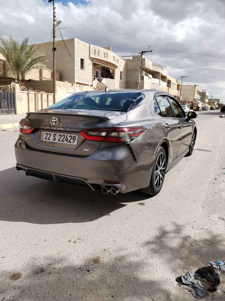 كامري للبيع فقط
موديل 2024 se
ترقيم جديد بأسمي 
رادار أمامي وجانبي كامره دواره
باقي مواصفات se معروفة
ماشية 31 الف ميل
كير محرك تبريد تدفئه شرط
تخم تاير جديد
ضررها بنيد مبدل ومصبوغ وراس الجاملغ
الباقي مكفول السياره جديده بوضع الشركة
رقم الشاصي 4t1g11akxru887951
مكان السيارة تكريت
للاستفسار ***********
*********** واتساب
