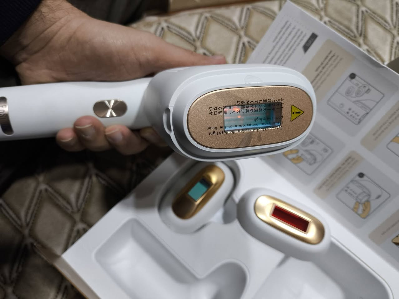 السلام عليكم جهاز ليزر جديد بهذا الشكل ابيع اعلى سعر . اخوان اللي ياخذ الجهاز يعتمد ماستر 5


**إذا كنت صاحب هذا الإعلان وتريد حذفه لأي سبب، رجاءا أرسل رسالة إلى الدعم الفني**