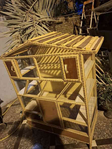 قفص يصلح لكل شيء
شغل براقي درجه اولى
للاتصال ***********
سعرمناسب جداً
 تعزيله شغل اخر واحد
