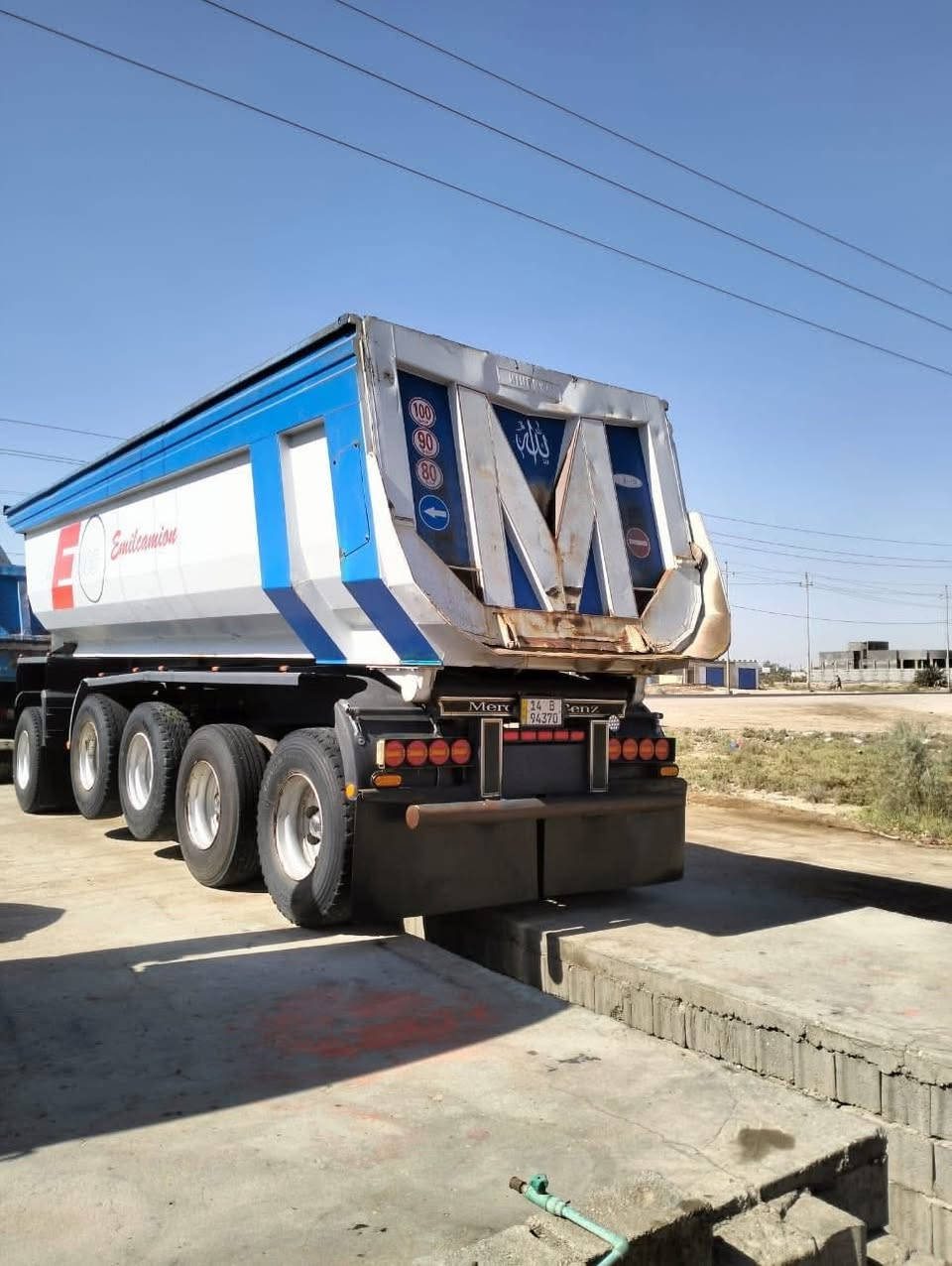 سلام عليكم مقطوره البيع مكفوله من كولشي  ‭0783 291 0044‬مكلف بل نشر
