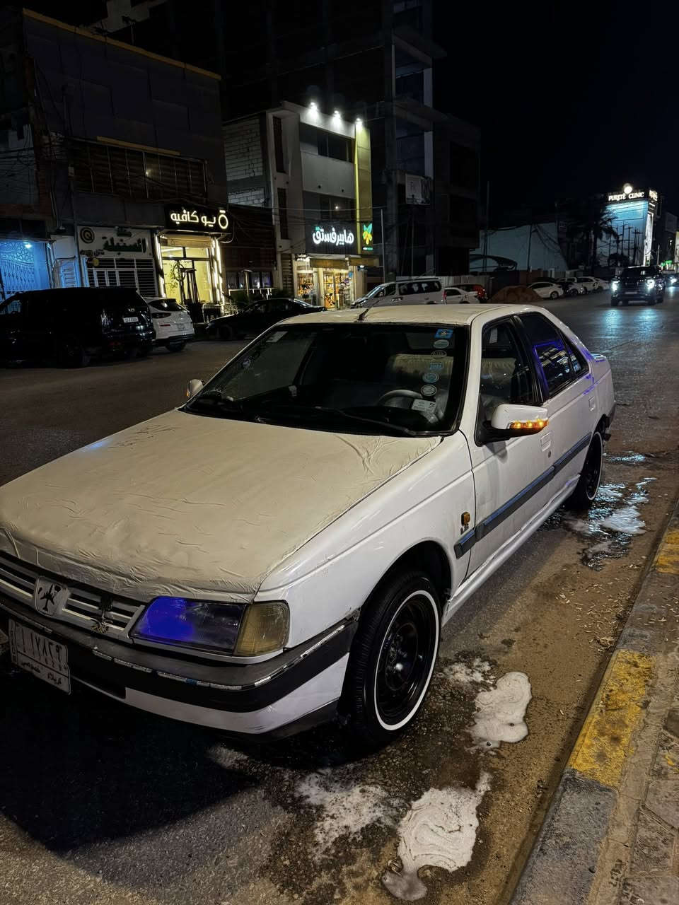 بيجوه 🇮🇷405مديل2009 سياره بسمي. نضيفه مكفوله عده جاملغ سايق  حداديه. جديده  تخم تاير  كير. نضيف. فقط محرك بي بدايه بخار قليل.  مكاني نجف. مشخاب ***********
