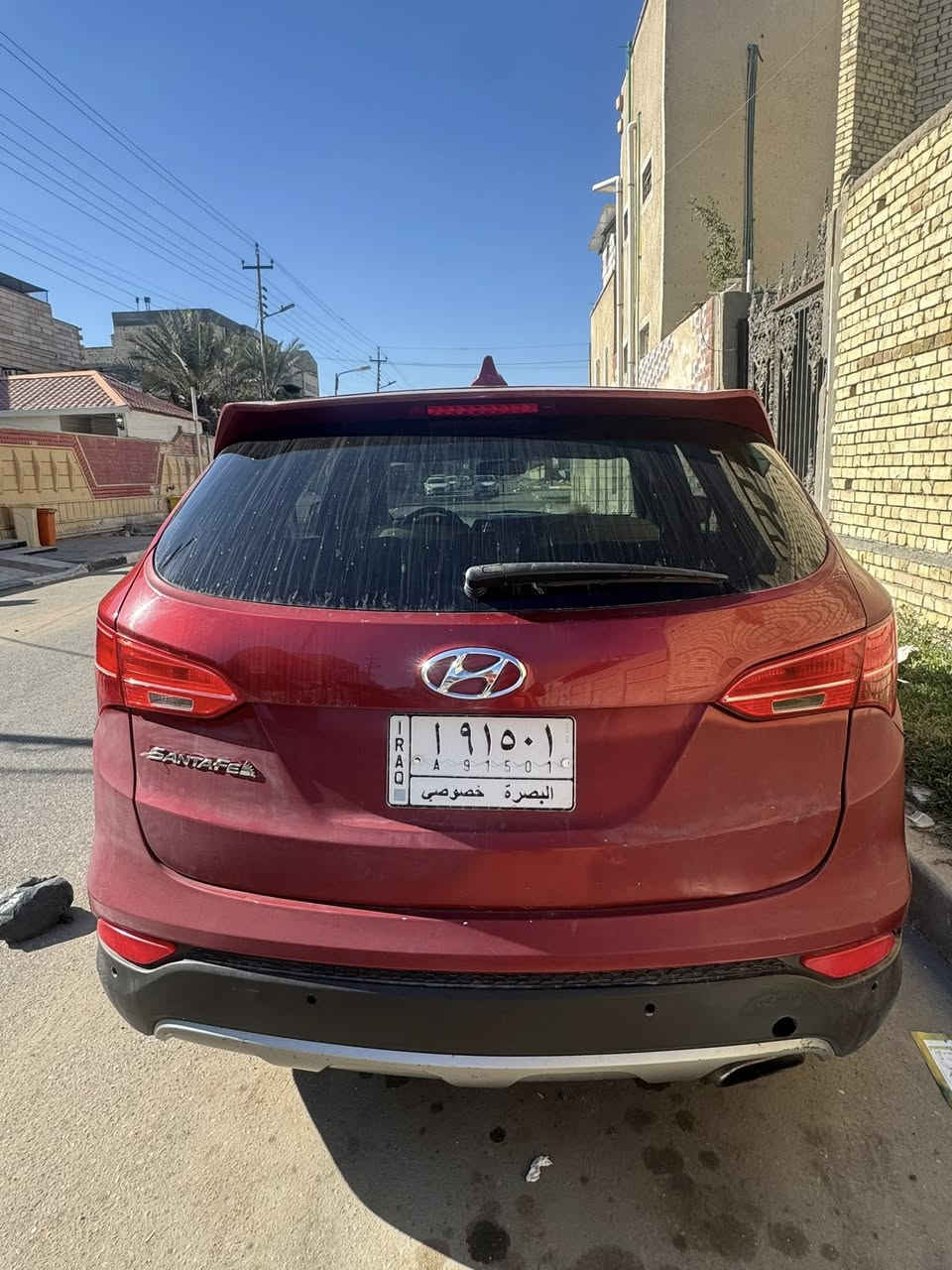 سلام عليكم سياره سنتافي مديل (2016)
سياره جاهزه من كلشي كهربائيات تتخم تاير  
حداديه جديده مكينه ما متفوحه سياره كامله من كلشي ضرر سياره بيه ربع صندوك وربع جاملق  باقي سياره ع وضع صور السعر( 135 )وبيه مجال  الاستفسار ع رقم ***********
