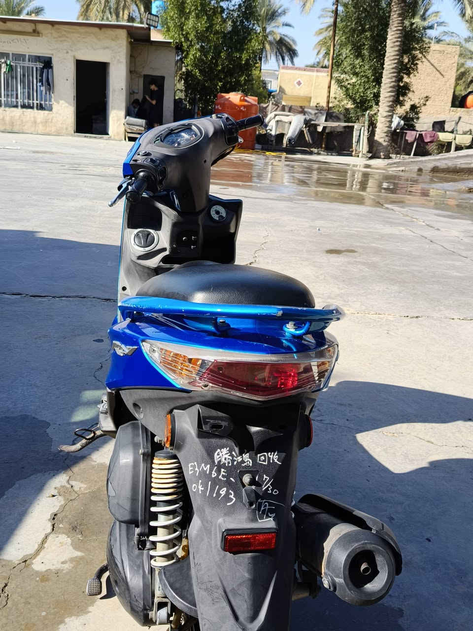 السلام عليكم دراجه جتي ار حديث للبيع الدراجه وكاله ما مفتوح برغي بيه جيب اي فيتر وياك صارله اقل الشهر نازله من الوكيل السعر 1500 وبيه مجال مكاني حله ***********
