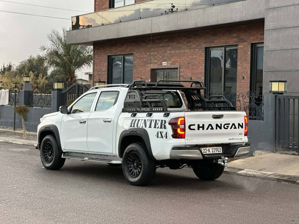 شانجان هانتر 2025 Changan Hunter Plus
شانجان هانتر بلس 2025 فورویل
 واتساب ***********
 رقم اربيل تحويل مباشر مواصفات جبلي بلادي 
ضمان شرکە البخیت 
السيارة على وضع الزيرو ماشية 7 الف کم
محرك 2000 تيربو فور ويل 4X4
بصمة تشغيل وابواب وتشغيل عن بعد 
شاشة و کامیرا المقاعد كهرباء وتكيف بالمقاعد 
ساید بریک بصمة و جهتين تبريد امامي خلفي 
السعر 230 ورقة و مجال

شانغان هنتر 2025 Changan Hunter Plus
زەمان شریکەی البخیت فول مواسفات پلەسە بەسمە و دبل اکسل
کوشن جلد و سارد و گەرم شاشە گەورە کامیرای پیش و دواوە برێک بسمە تبرید مرکزی تحکم سترین
تەنیا 7 هەزار کیلومتر رویشتووە
رەقەم هەولێرە و هەموو شتێکی تازەیە
سعر 230 وەرەقە و مجال
واتساب *********** أربيل, العراق
