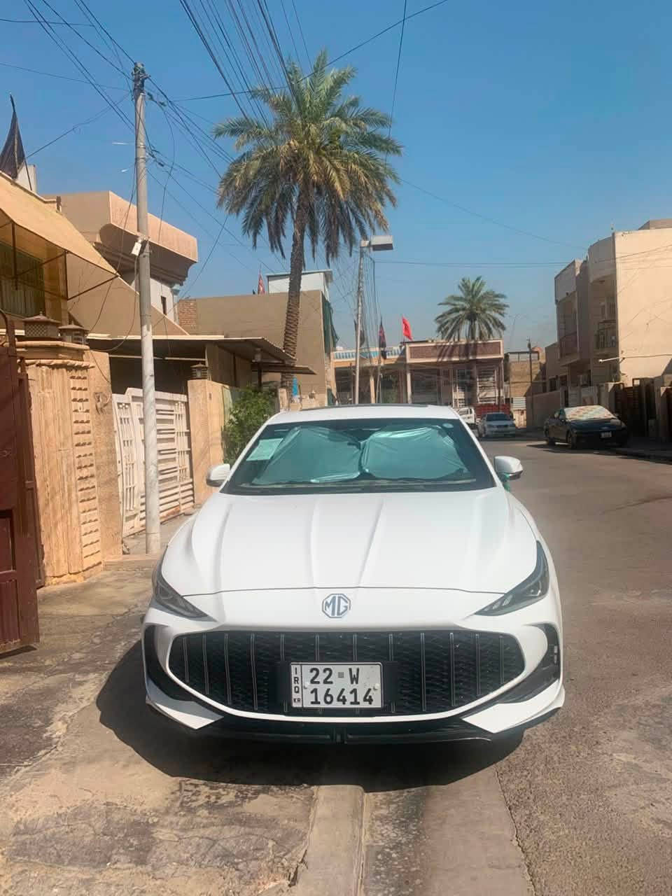 سلام عليكم Mg جيتي فول سياره ماشيه ١٤ ألف رقم أربيل  سياره باسمي   سعرها ١٢٢ وبيه مجال  ***********
