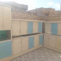 كاونتر المنيوم 5امتار +طباخ ايطالي من ضمن الكاونتر +سنك متر ونص وزاوية...