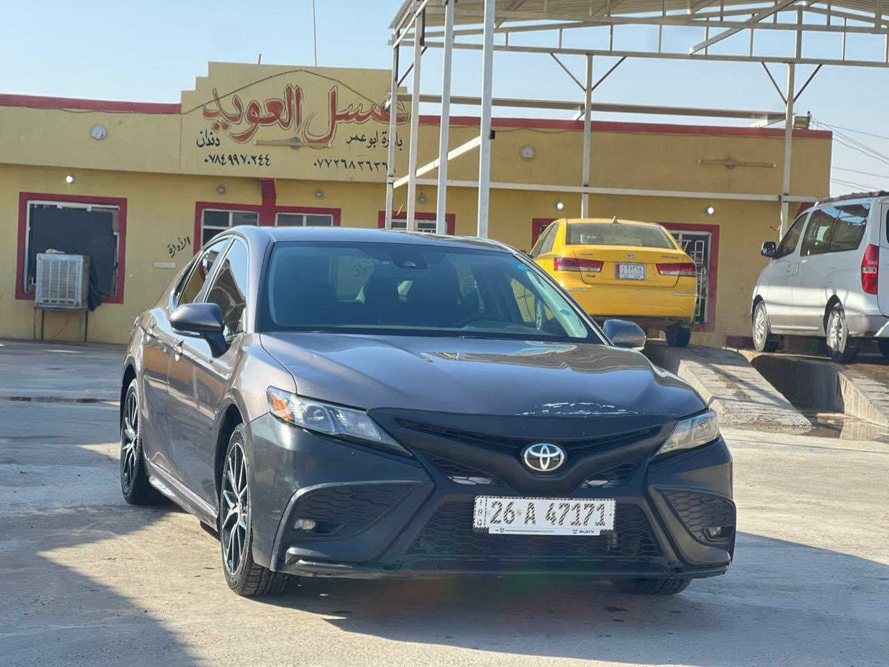 كامري se2023 كلين كلين تبدين دعاميه فقط
مرقم معوقين صلاح الدين وكاله عامه من الشرعي
سنويه جديده
سياره مو ناقصها شي
كير محرك شرط
تدفئه تبريد شركه
السعر ٢٠٧ وبيها مجال للشراي 
مراوس ماراوس مده مابيع نقد فقط
للاستفسار .
***********
