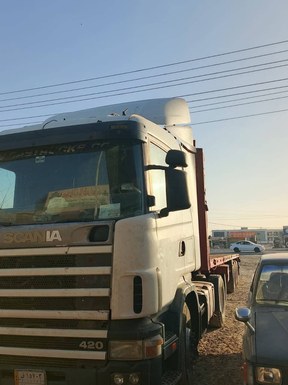 سكانيه للبيع 2003 سنويه27 رقم بغداد تايرات نص عمر
رقم صاحب السياره*********** اني مكلف بنشر

