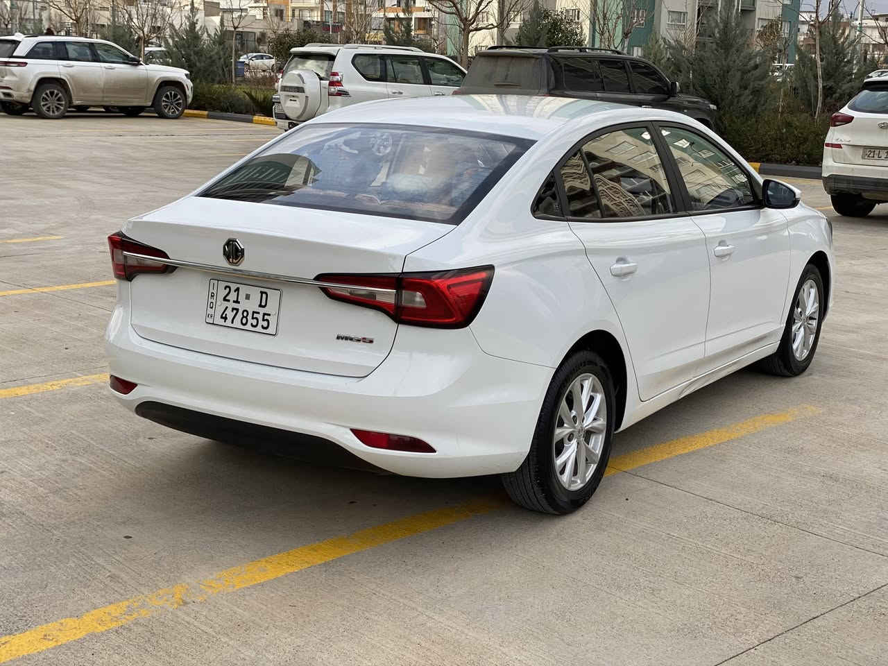 MG5 standard plus 2024
❇️ستنادارد پڵەس- 27000 کم ڕۆشتووە-   -بێ بۆیاخ و بێ سارد - دوو بست لە دۆسەی سەکن چاڵی هەیە
ئۆتۆماتیک-دوو مۆدی لێخوڕین-ئۆتۆ لایت -ویلکەپ-ناو زەرد-شاشە گەورە -حاسە-تحدید سرعە ـ ڤۆلیۆم-ABS-تەبرید لەمس -ئاوێنە اشارە-حساس تایە - car play w android
💠بەرگی كوشن و گاعی چەرمی تێگیراوە - پاتری تازە گۆڕاوە
🕹️شوێن / سلێمانی 
نرخ/ 100  معامه له 💵
***********
***********

