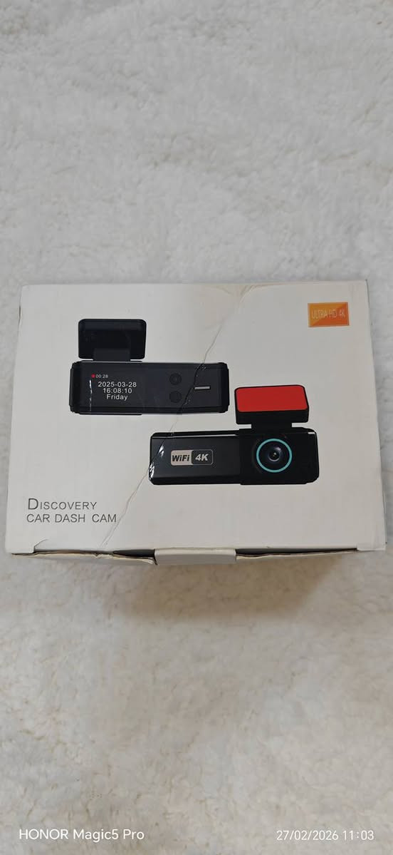 السلام عليكم
داش كام 4k  امامي فقط
جديده غير مستخدمة
بدون رام 
السعر 25 الف
***********
***********
