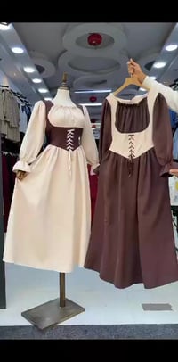 فستان برنسيس • هوريم دابل تركي • مقاسات ٣٨-٤٨