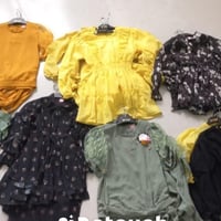 قميص بناتي صيفي • منشأ تركي • مقاس ٦/١٢