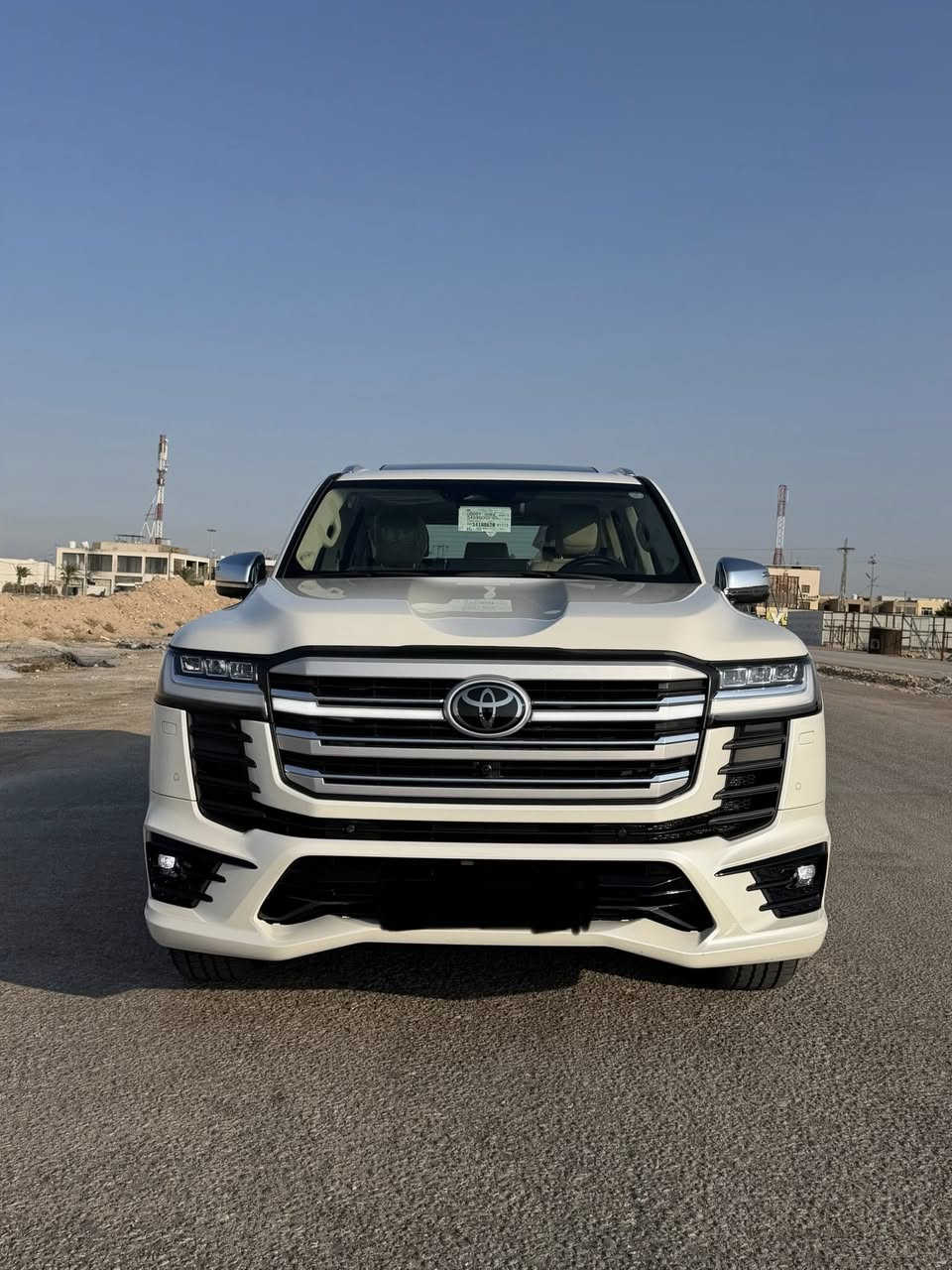 لاند كروز VXs لمتدد توين تيربو 
مديل 2025 
مكينة 3.500 توين تيربو 
ابواب شفط 
جنطة شفط 
لايت زينون 
علامات ترحيب 
رادارات امامي وخلفي 
مري كهربائية 
كشنات تبريد وتدفة 
كشنات كهربائية 
ثلاث قطع تبريد 
كشافات ضباب 
تحكمات سترين 
شاشات كشنات خلفية 
مود قيادة عادي وجبلي و سبورت 
قيادة ذاتية 
مثبت سرعة 
مثبت مسار 
سايد بريك كهربائي
خازن وضعية كشنات 
شاشة جبيرة 
حجم ويل 20 
سستم سماعات ماركة (JBL)عدد 13
ماشية 15 الف 
سياره بعدهي بوضعية الزيرو 
رقم اربيل باسمي 
السعر المطلوب 950 ورقة مع المجال


**إذا كنت صاحب هذا الإعلان وتريد حذفه لأي سبب، رجاءا أرسل رسالة إلى الدعم الفني**