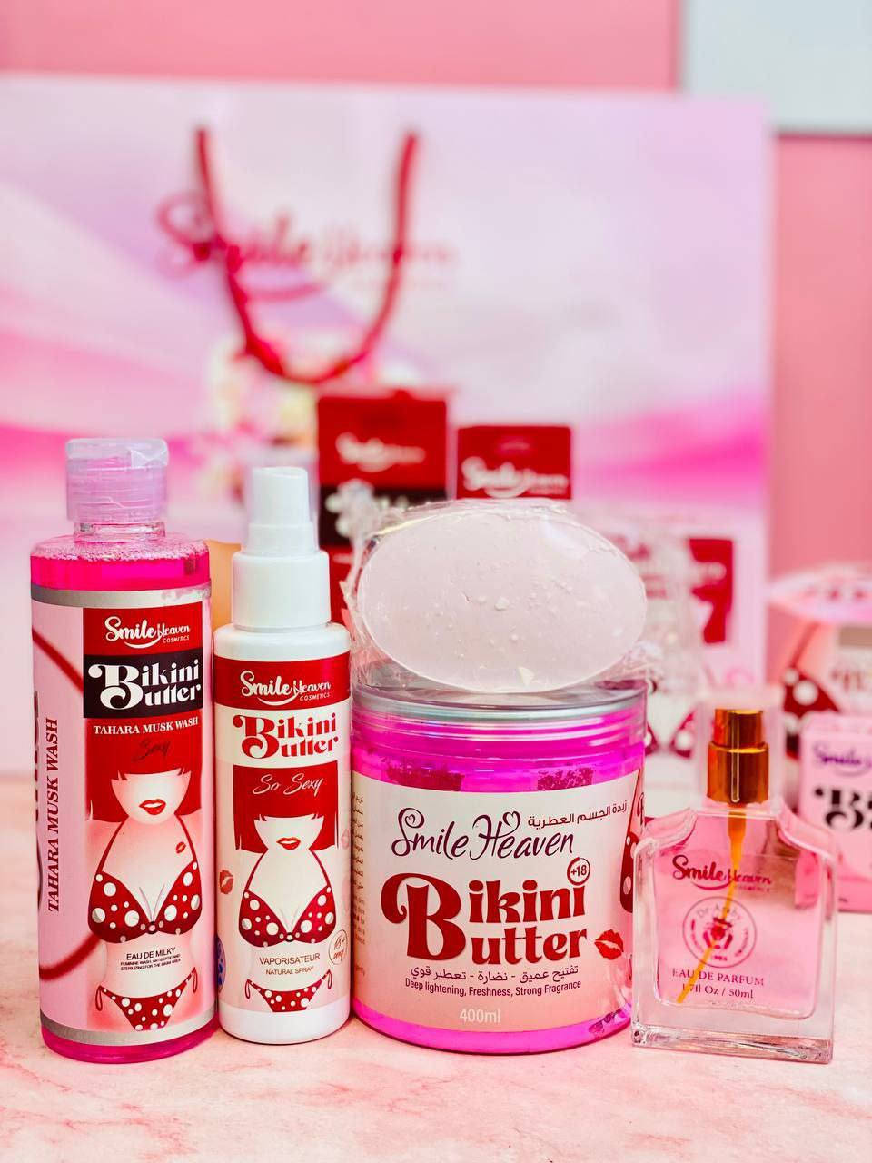 ✨ مجموعة Smile Heaven Bikini Butter – العناية الفاخرة لبشرة أكثر نعومة وجمال! ✨

دلّلي نفسك بتجربة فريدة مع مجموعة "Bikini Butter" من Smile Heaven Cosmetics المصممة خصيصاً للعناية بالمناطق الحساسة وتفتيحها بأمان وفعالية. تركيبة مميزة وطبيعية تمنحك نتائج ملحوظة من الاستخدام الأول!

🔸 مميزات المجموعة:

🍓 صابون Bikini Butter: ينظف البشرة بلطف، يزيل الروائح الغير مرغوبة ويعمل على تفتيح وتوحيد اللون بفضل خلاصات الفواكه الطبيعية.

🧴 السكراب المقشر: يقشر الخلايا الميتة بلطف، ويجدد البشرة لتصبح أكثر نعومة وإشراقًا.

🌸 البودي باتر (كريم تفتيح وترطيب): تركيبة غنية بالفيتامينات تعمل على تفتيح المناطق الداكنة وترطيب البشرة بعمق.

💧 البخاخ المعطر للمنطقة الحساسة: يمنحك انتعاش يدوم طوال اليوم برائحة ناعمة وأنثوية.

🌹 عطر الجسم: لمسة أنثوية ناعمة تدوم طويلًا وتكمل إحساسك بالنظافة والجاذبية.

🛍️ التغليف الفاخر: تصميم أنيق يناسب الهدايا ويعكس فخامة المنتج.

🔸 فوائد الاستخدام المنتظم: ✔️ تفتيح آمن للمناطق الحساسة
✔️ ترطيب عميق ولمعان طبيعي
✔️ رائحة منعشة وأنثوية
✔️ خالٍ من المواد الكيميائية الضارة
✔️ مناسب لجميع أنواع البشرة

💖 سواء كنتِ تبحثين عن عناية يومية أو تحضرين لمناسبة خاصة – مجموعة Bikini Butter هي خيارك الأمثل لبشرة مخملية وناعمة كالأطفال!


**إذا كنت صاحب هذا الإعلان وتريد حذفه لأي سبب، رجاءا أرسل رسالة إلى الدعم الفني**