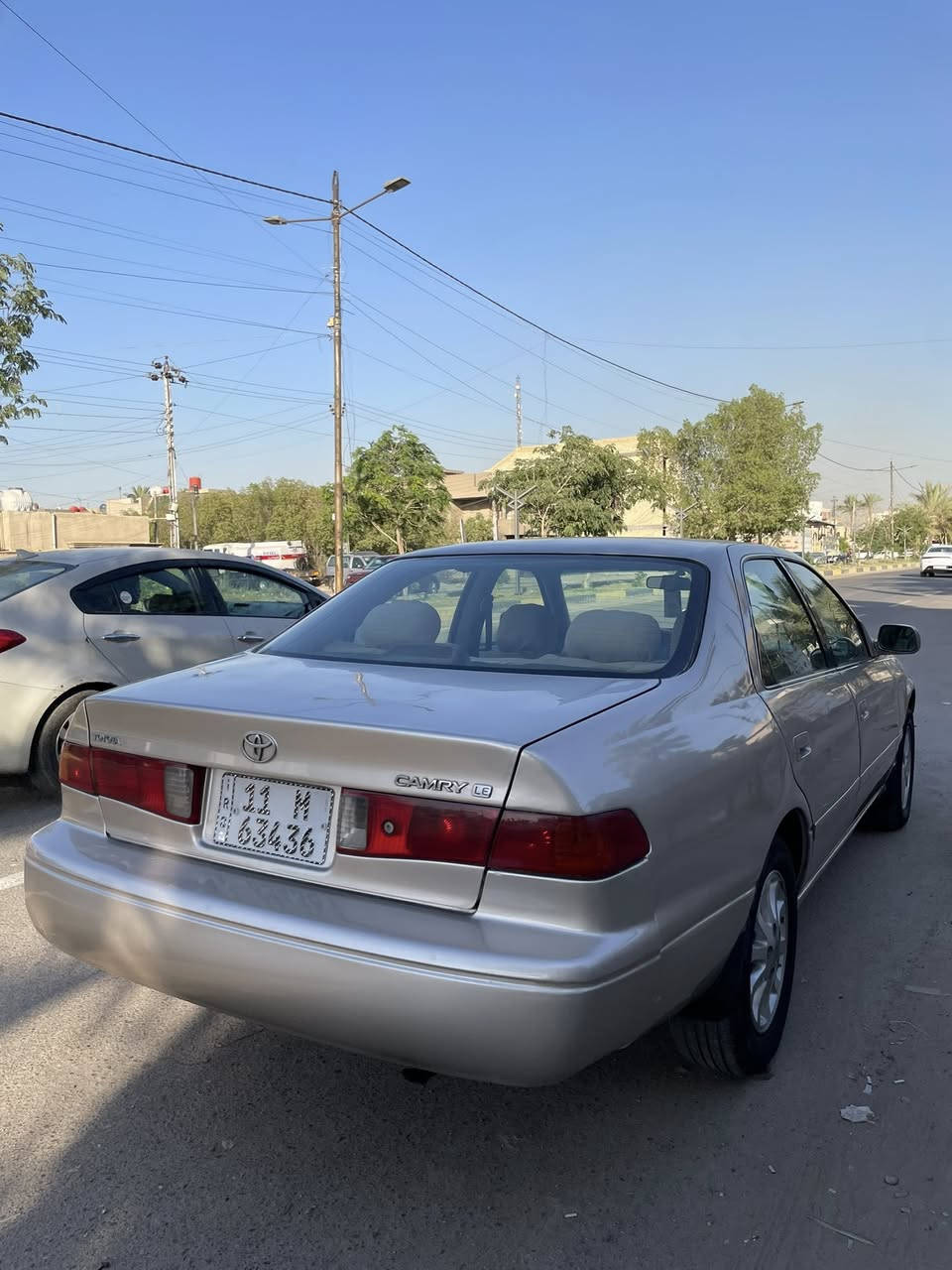 السلام عليكم للبيع فقط بدون مراوس كامري 2000 يسرة بلاد كير اوتماتيك كشنات كهرباء سلايت رقم بغداد الإنكليزي باسمي تبريد ثلج مصبوغه لجمالية السيارة حلوة ونضيفة المكان بغداد السعر مناسب 69$ وبيهه مجال بسيط رقم الهاتف ***********
