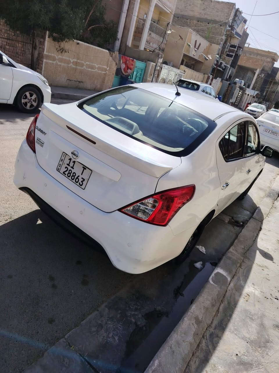 سلام عليكم ورحمة الله وبركاته
نيسان سني هندي للبيع
موديل ٢٠١٩
سيارة مكفولة كفالة عااامة عدى مكان بارد واحد فقط بسيط 
تخم تاير جديد
كير محرك مكفولات
تبريد ثلج
سياره قطرةصبغ مابيها
رقم بغداد انكليزي هزة جديدة باسمي
مااشية ٦٥ الف 
سويجات عدد2
سبير منازل
وكتلوكات الشركة بيها
عارضهاب ١٠٧وبيها مجال بسيط
مكاني السيدية 
***********
