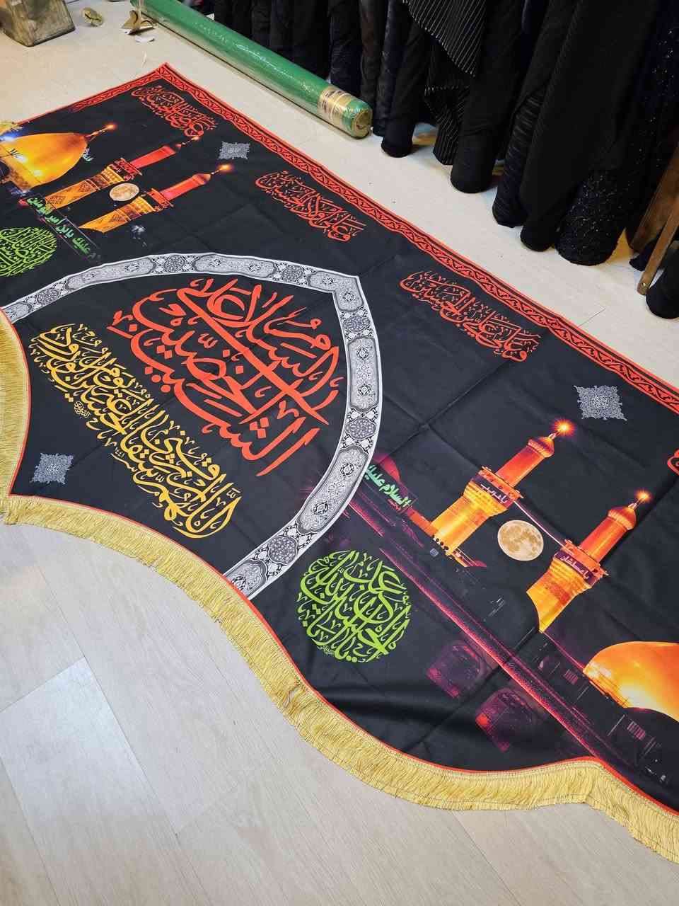 سلام عليكم ورحمة الله 
تم وصول وجبه 
من رايات هل البيت
كميه محدوده 
قياس 3 متر سعر القطعه 25


**إذا كنت صاحب هذا الإعلان وتريد حذفه لأي سبب، رجاءا أرسل رسالة إلى الدعم الفني**