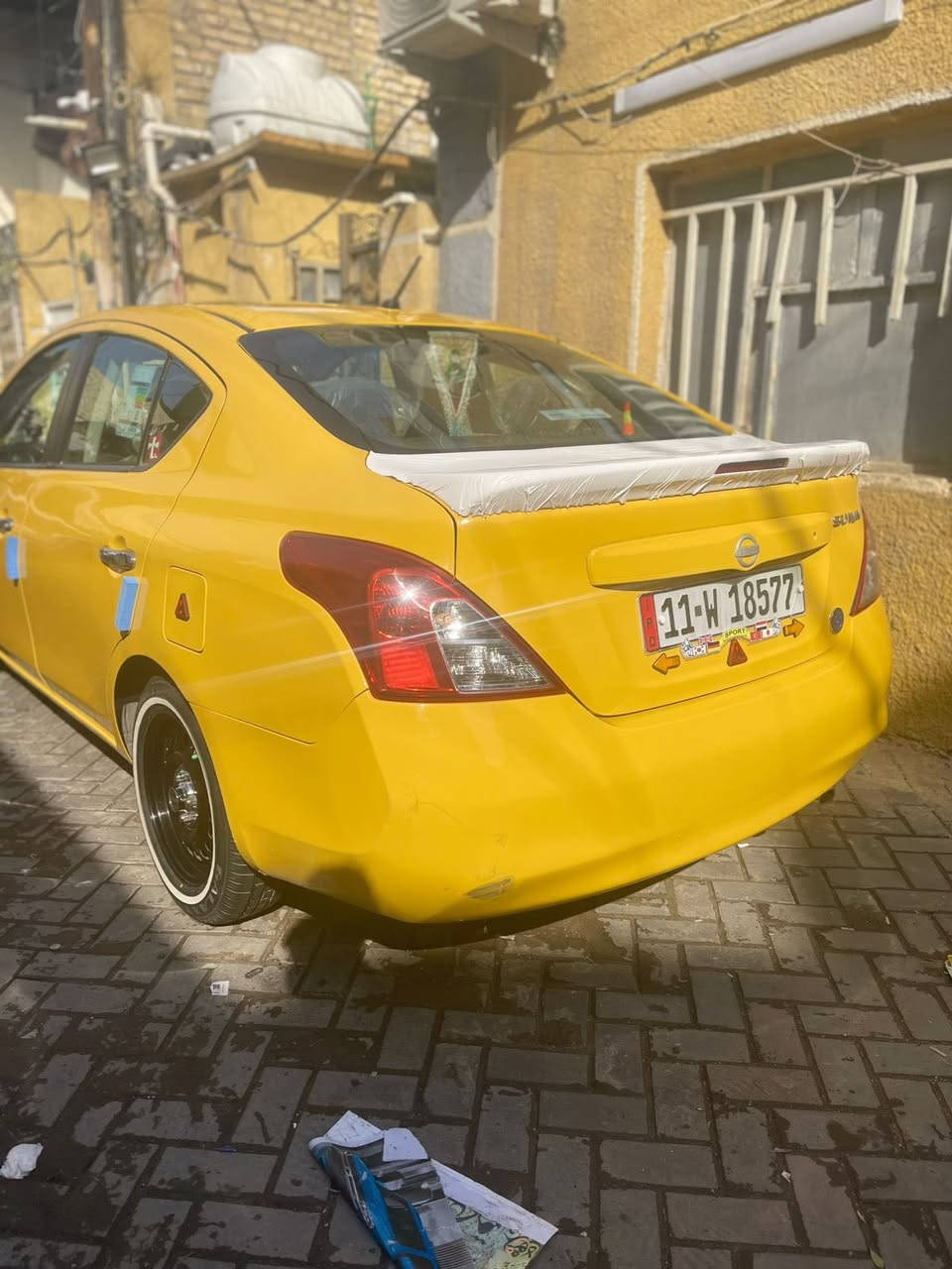 نيسان سني وارد امريكي ضربته جاملغ امامي كامله مكمله تعال واشتغل بيه موديل 13 مدينة الصدر  
سعره (73 )
***********
