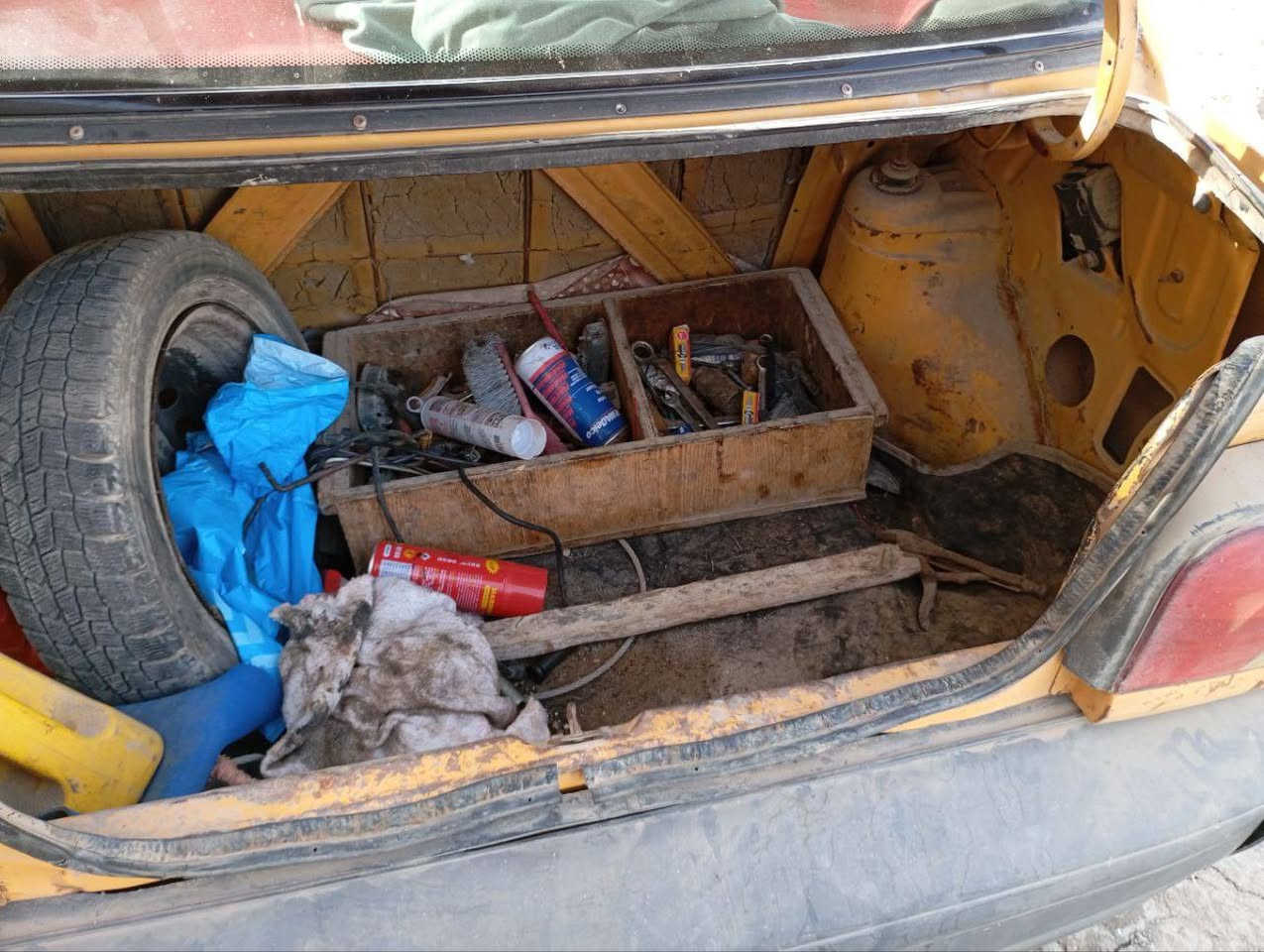 موديل 12بدون راعي كوم حديد شغاله السياره سعرمليون ميه


**إذا كنت صاحب هذا الإعلان وتريد حذفه لأي سبب، رجاءا أرسل رسالة إلى الدعم الفني**